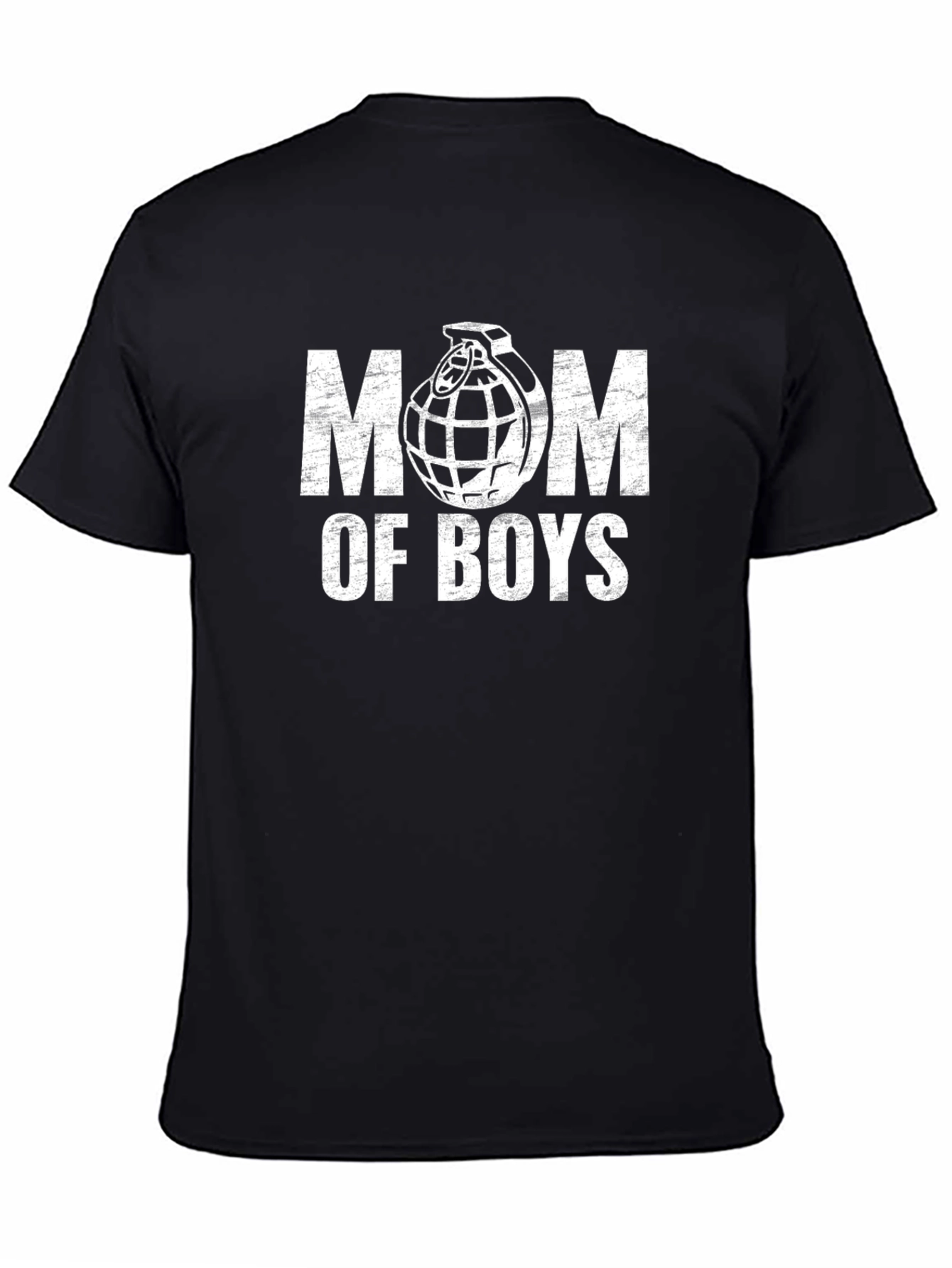 Mom of Boys Grenade Graphic T-Shirt