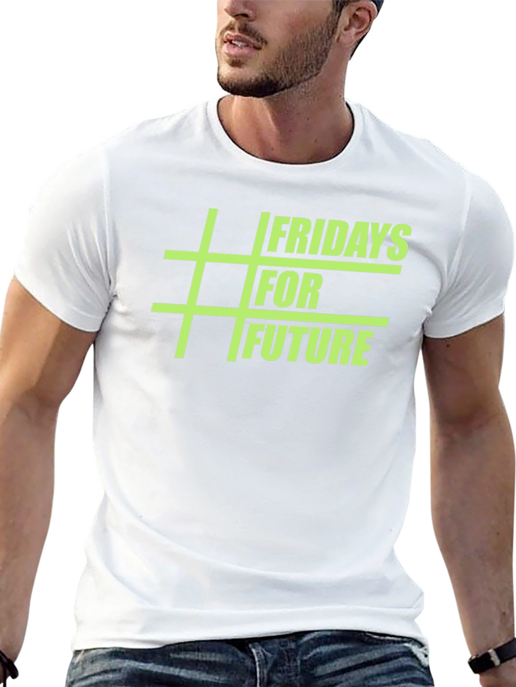 Fridays for Future Black Graphic Tee