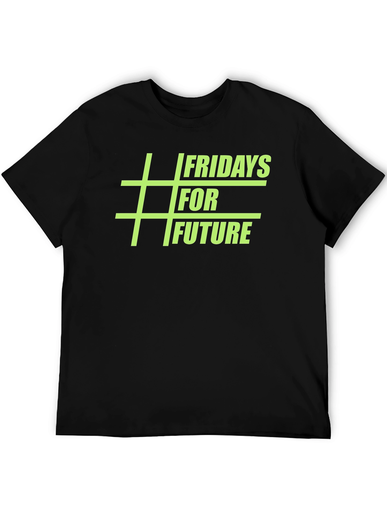 Fridays for Future Black Graphic Tee