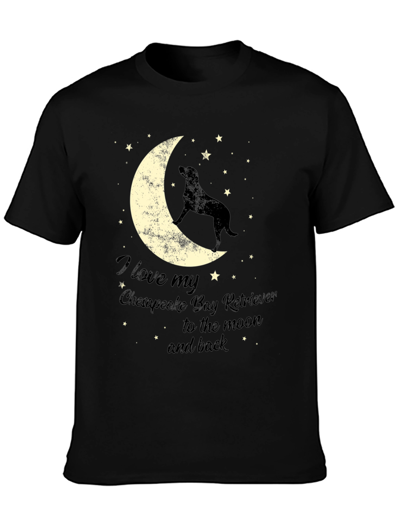 Chesapeake Bay Retriever Moon T-Shirt