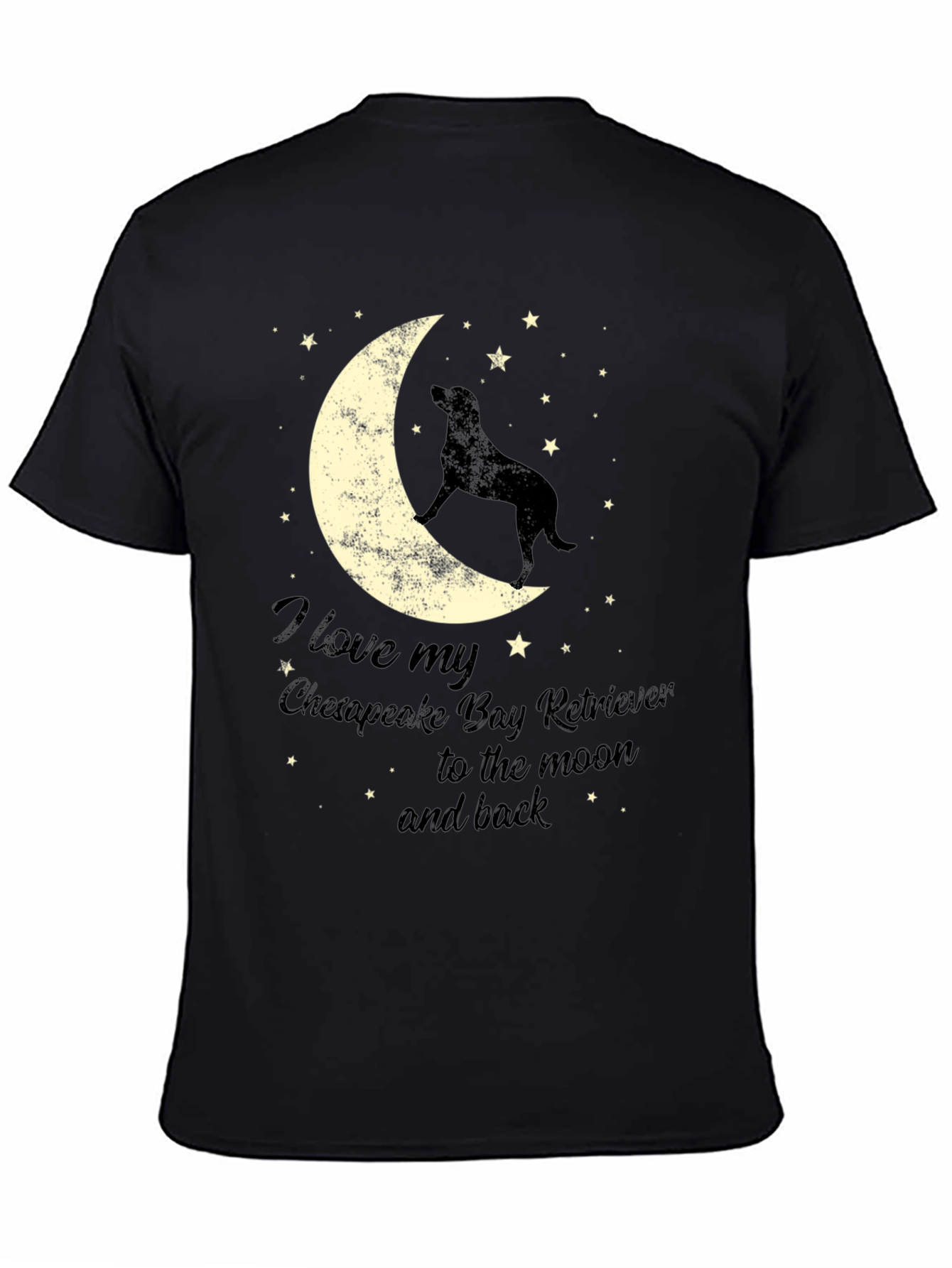 Chesapeake Bay Retriever Moon T-Shirt