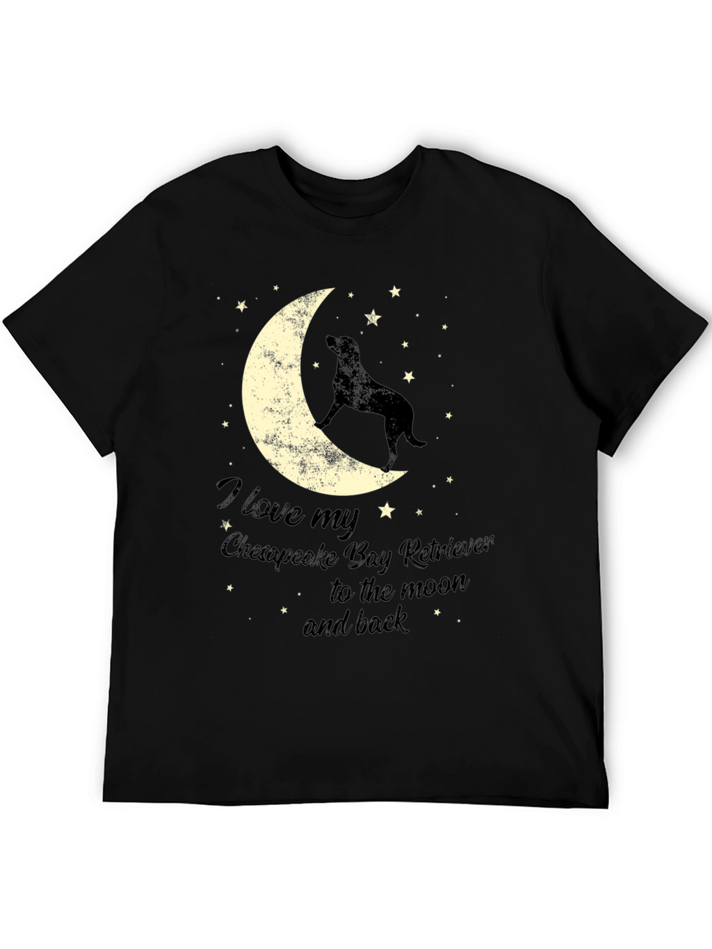 Chesapeake Bay Retriever Moon T-Shirt