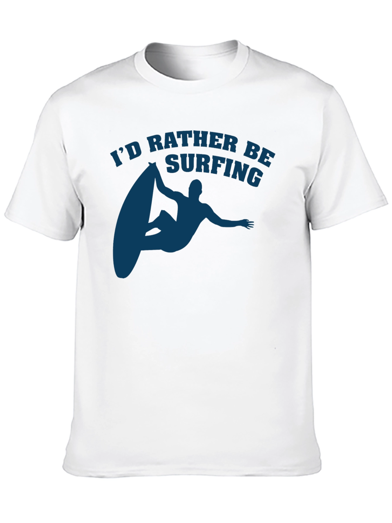 Surfing T-Shirt - Id Rather Be Surfing Tee