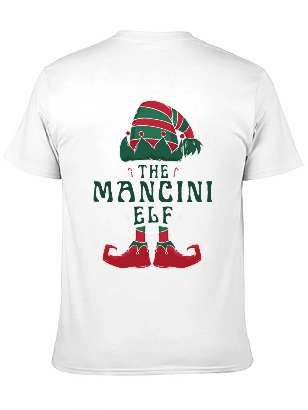 The Mancini Elf Christmas Graphic T-Shirt