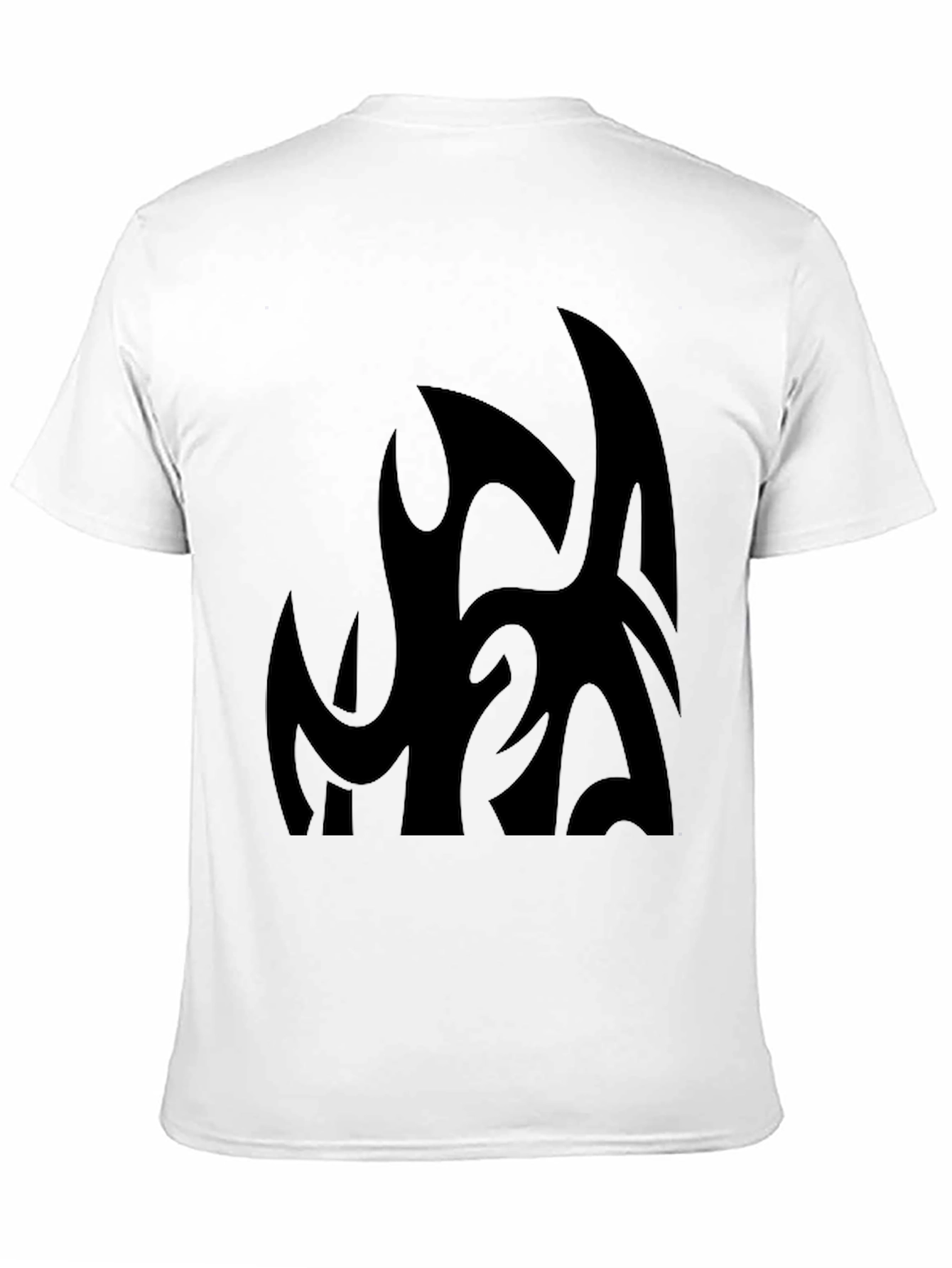 Modern Graphic Black T-Shirt