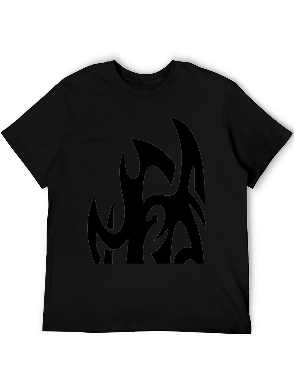 Modern Graphic Black T-Shirt