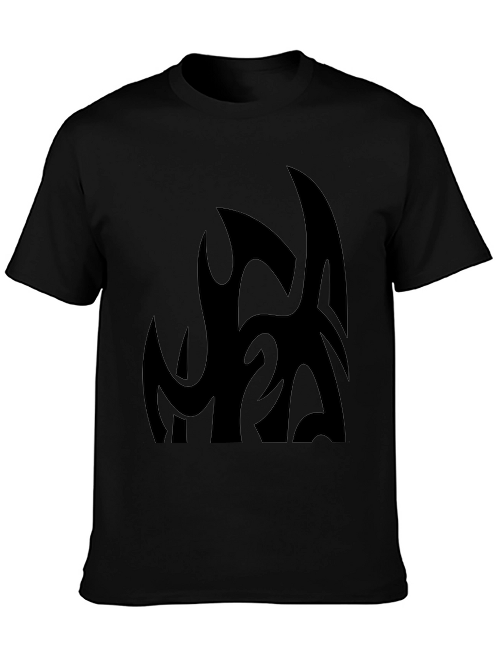 Modern Graphic Black T-Shirt