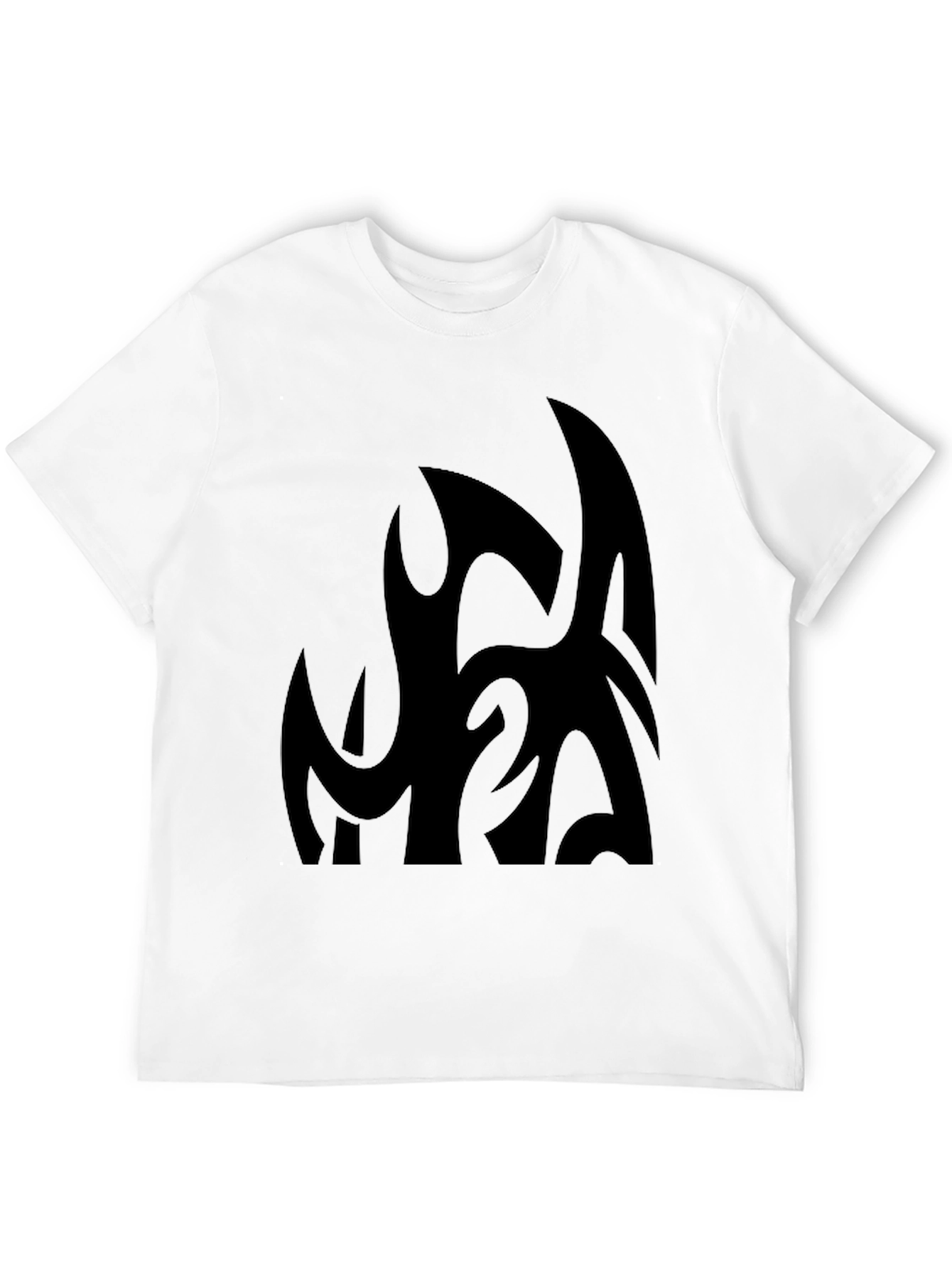 Modern Graphic Black T-Shirt