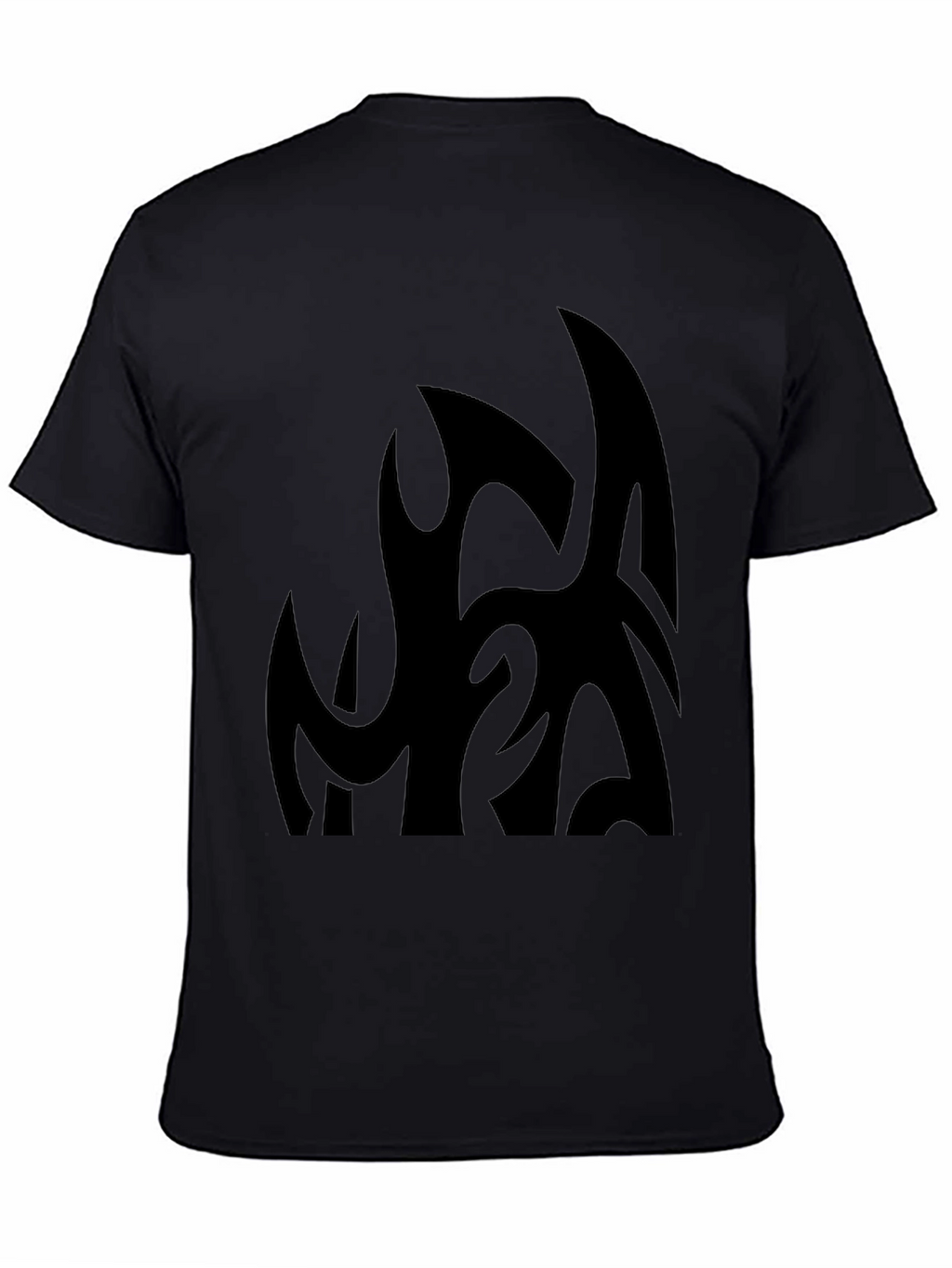 Modern Graphic Black T-Shirt