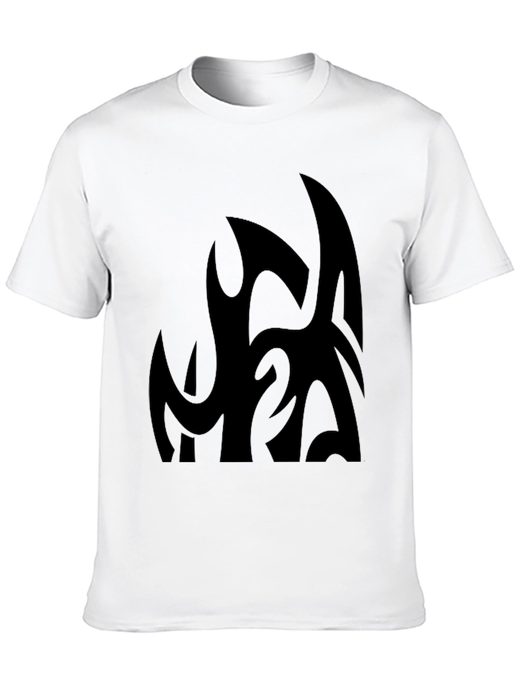 Modern Graphic Black T-Shirt