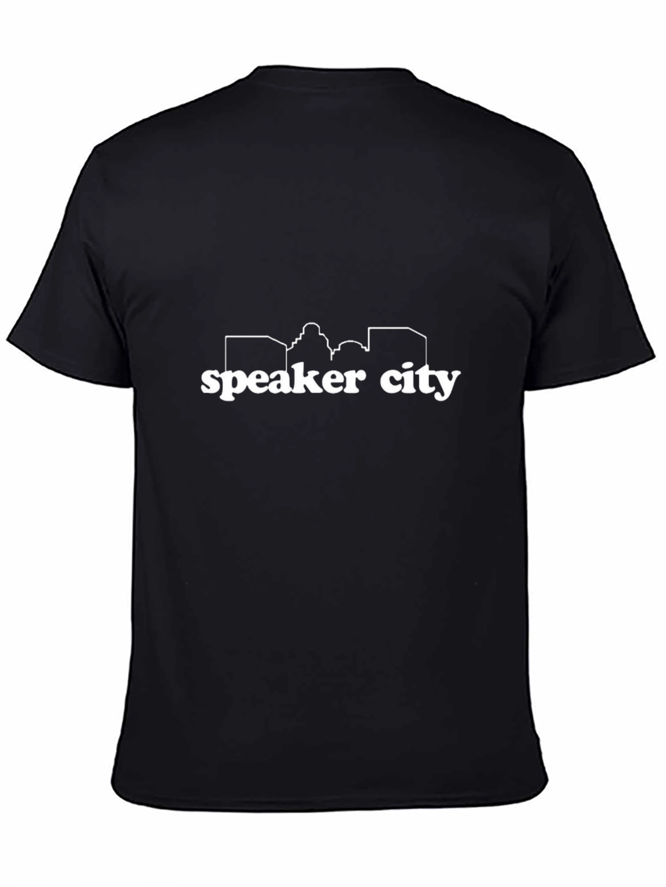 Speaker City T-Shirt - Black - Graphic Tee
