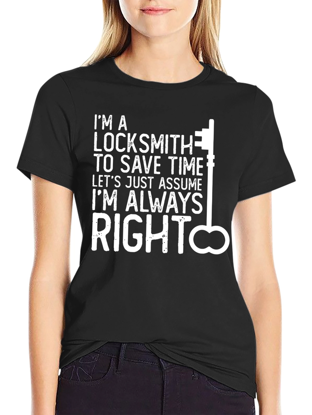 Locksmith Always Right Graphic T-Shirt