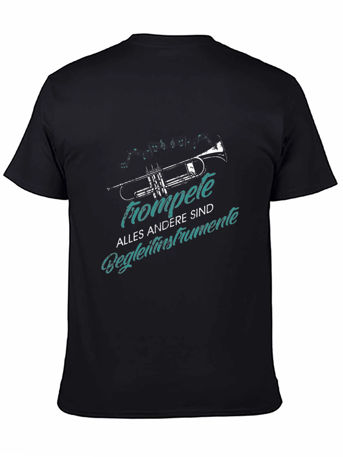 Trumpet Graphic Tee - Music Lover T-Shirt