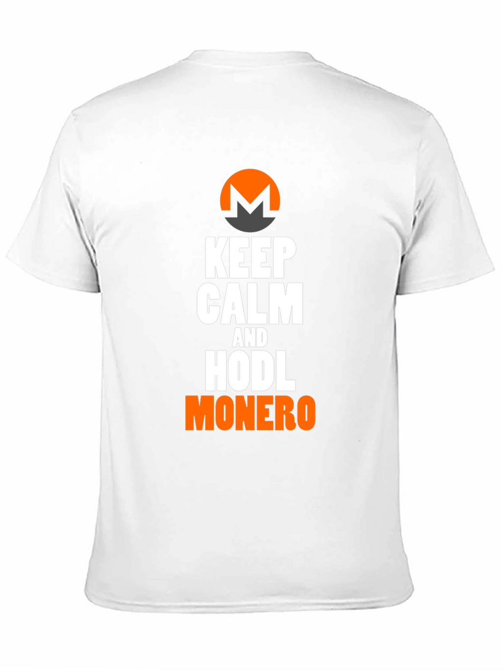 Keep Calm & HODL Monero Black T-Shirt