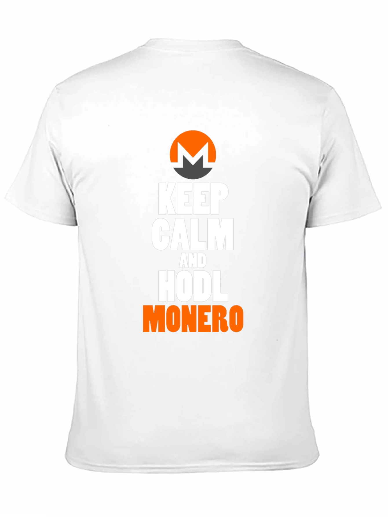 Keep Calm & HODL Monero Black T-Shirt