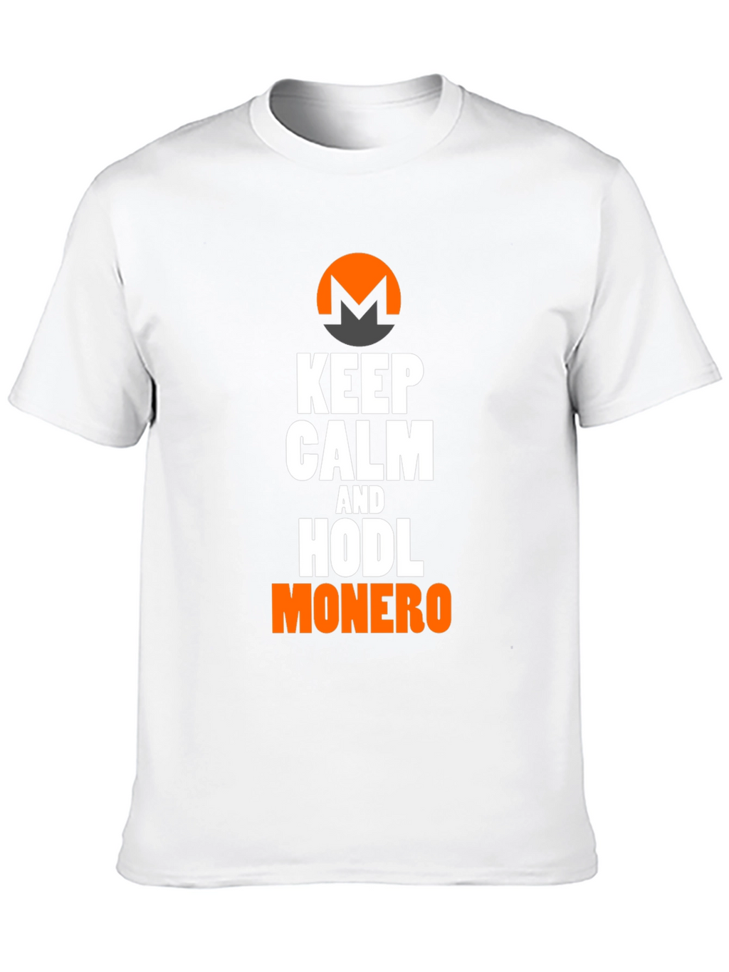 Keep Calm & HODL Monero Black T-Shirt
