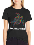 South Africa Turtle Graphic Tee - Unisex