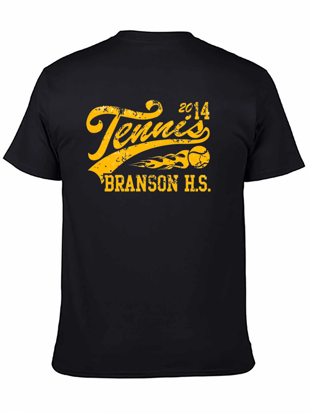 Tennis 2014 Branson H.S. Graphic T-Shirt