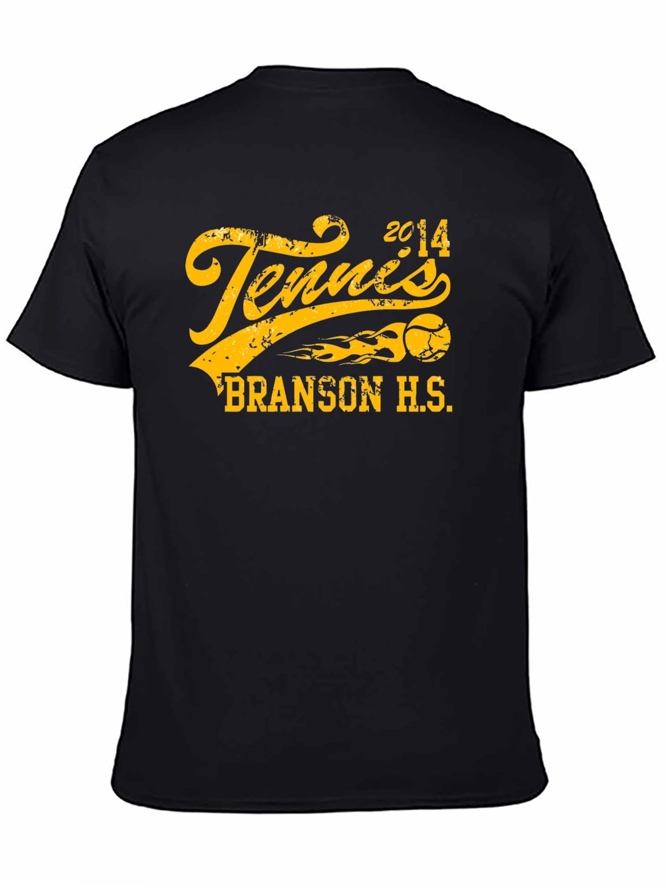 Tennis 2014 Branson H.S. Graphic T-Shirt