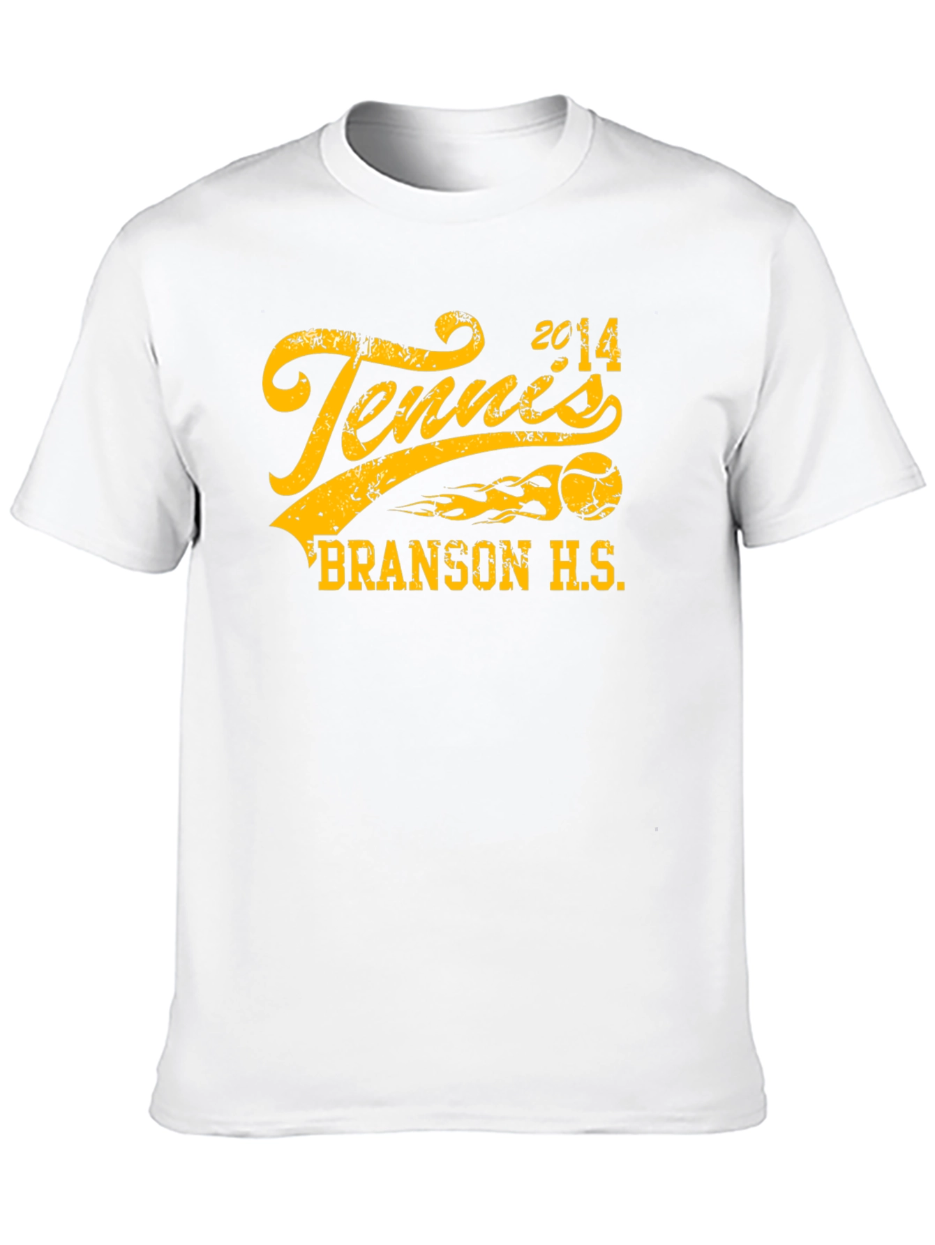 Tennis 2014 Branson H.S. Graphic T-Shirt
