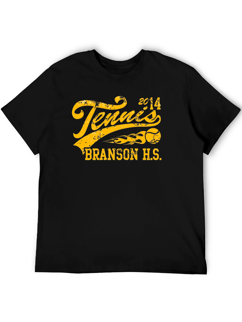 Tennis 2014 Branson H.S. Graphic T-Shirt