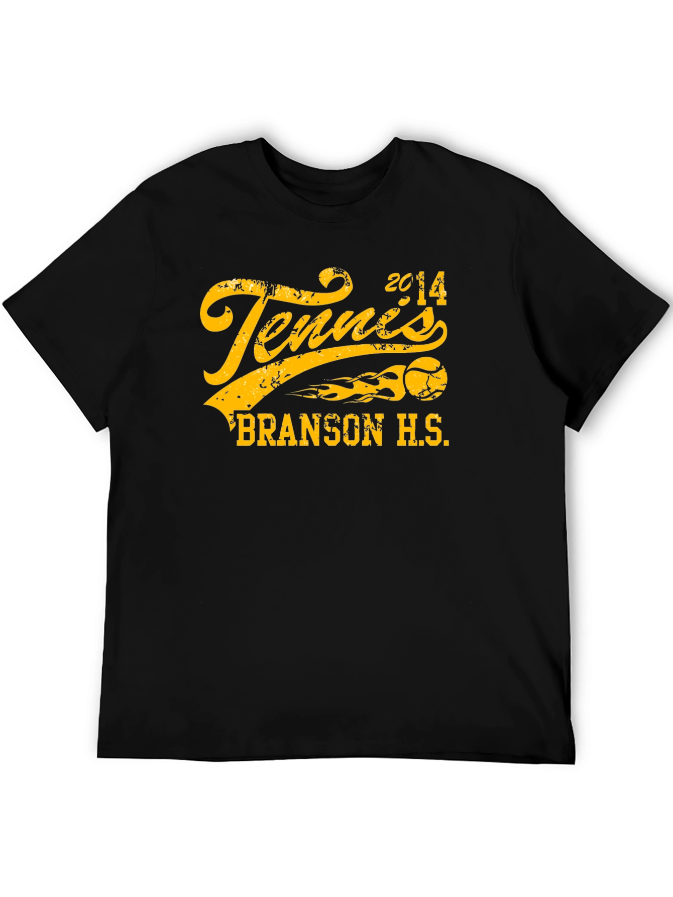 Tennis 2014 Branson H.S. Graphic T-Shirt