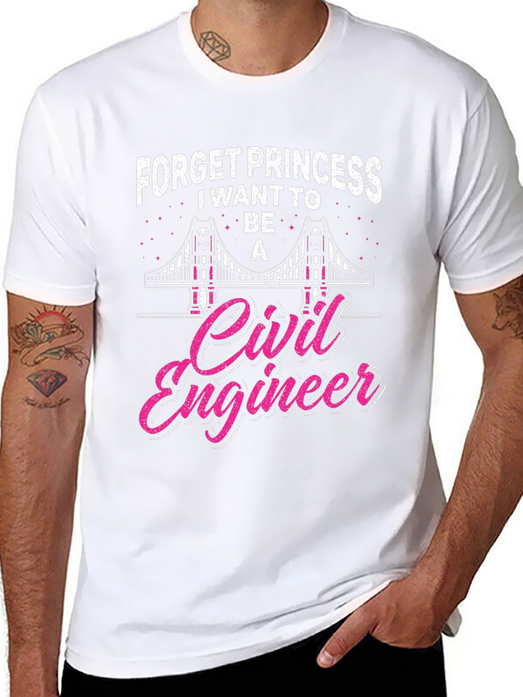 Civil Engineer T-Shirt - Forget Princess
