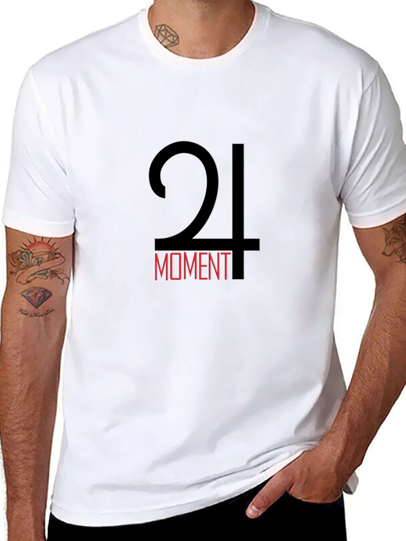 24 Moment Graphic T-Shirt - Stylish Casual Wear