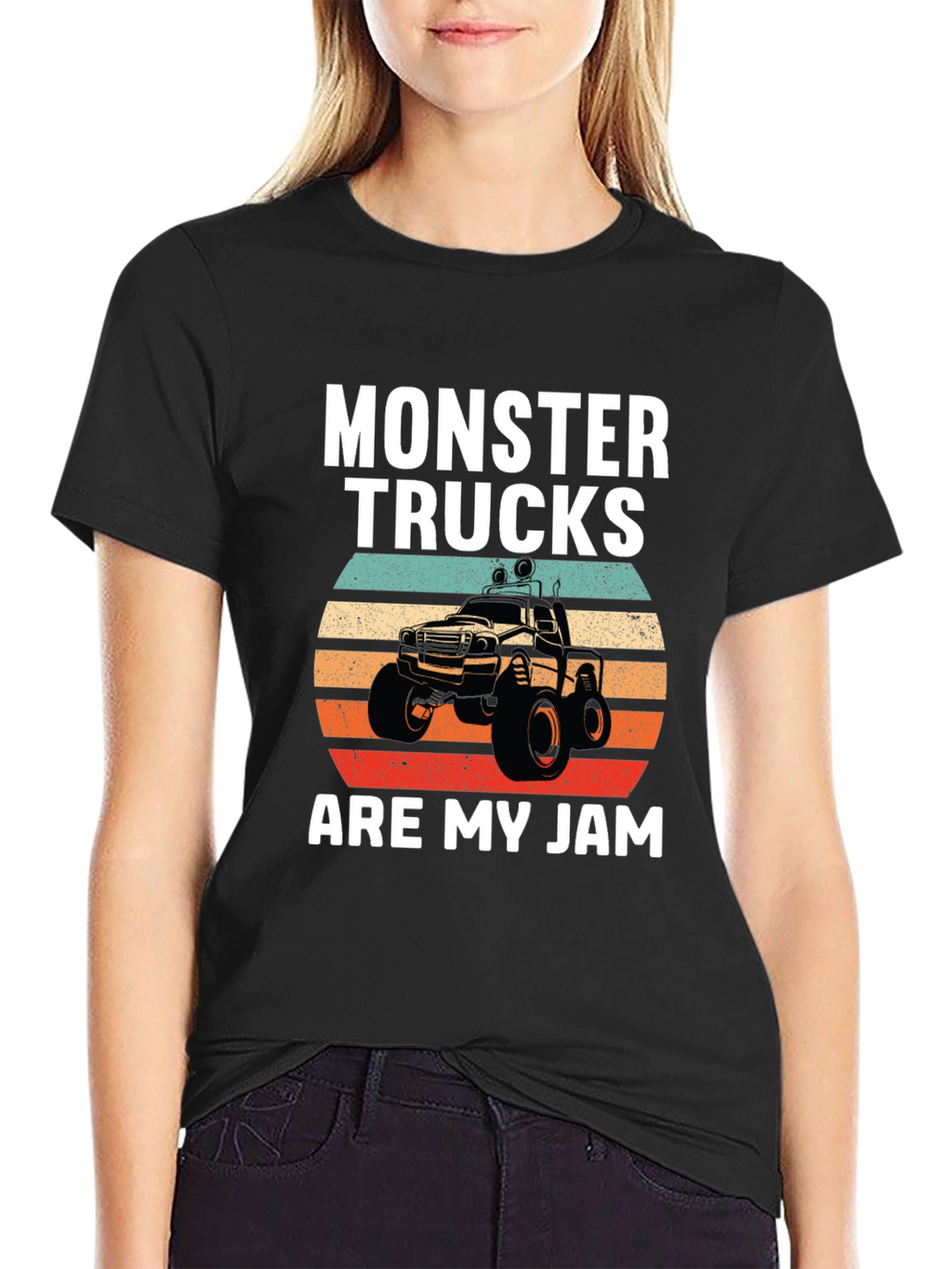 Monster Truck Graphic Tee - Are My Jam Design
