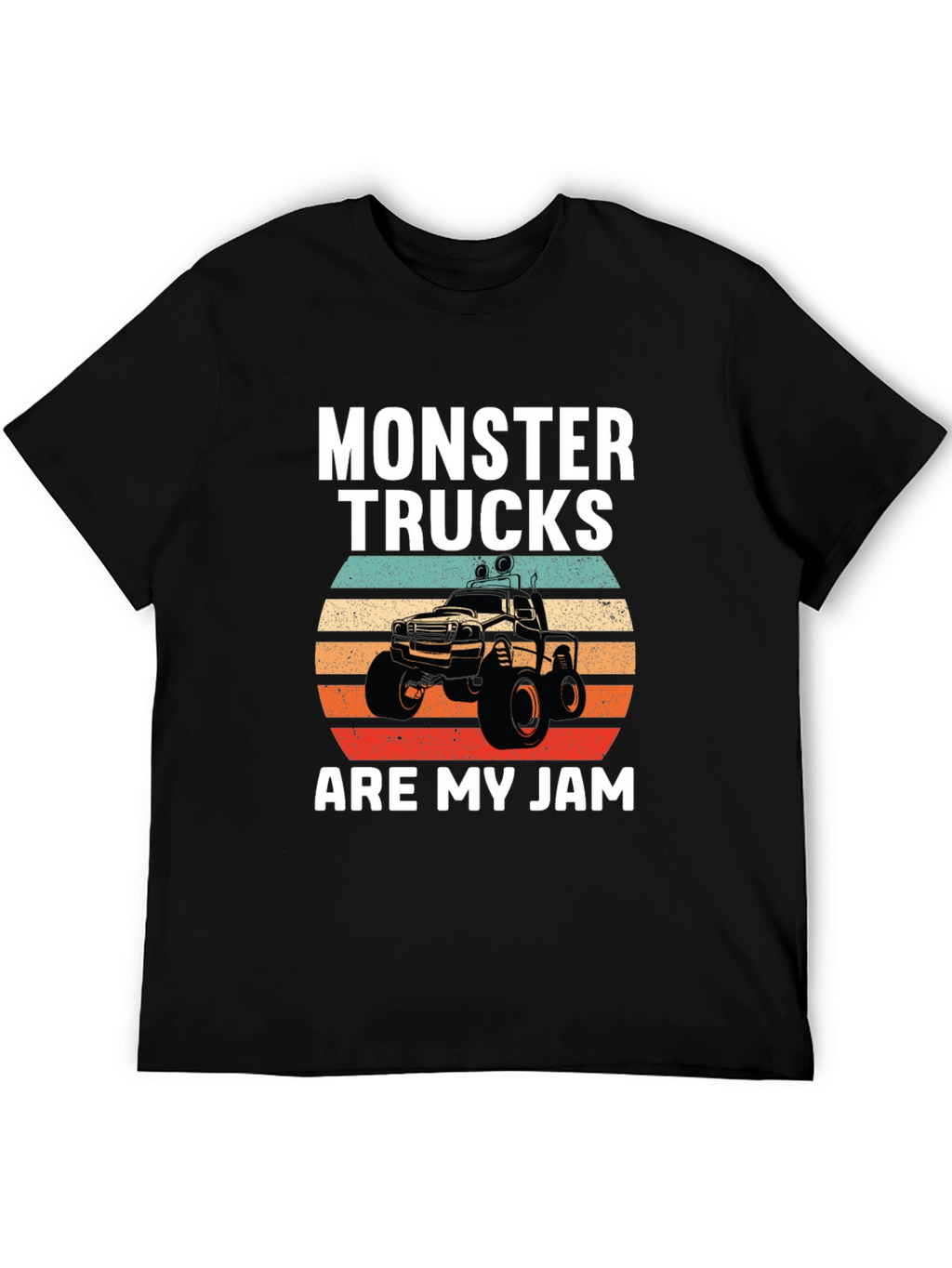 Monster Truck Graphic Tee - Are My Jam Design