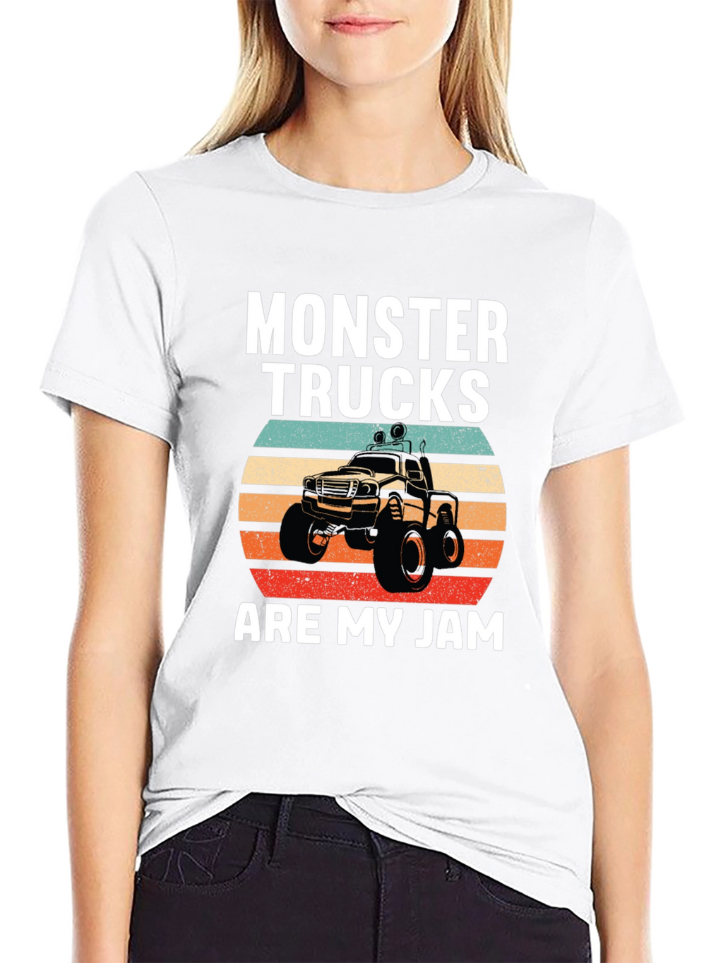 Monster Truck Graphic Tee - Are My Jam Design