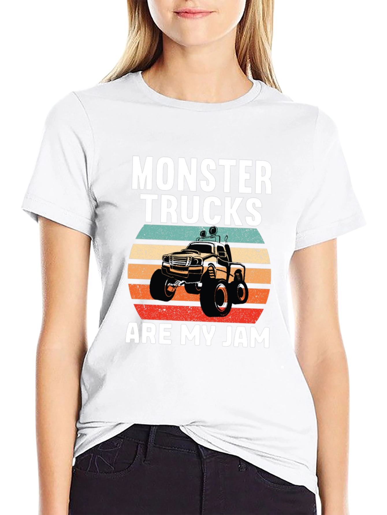 Monster Truck Graphic Tee - Are My Jam Design