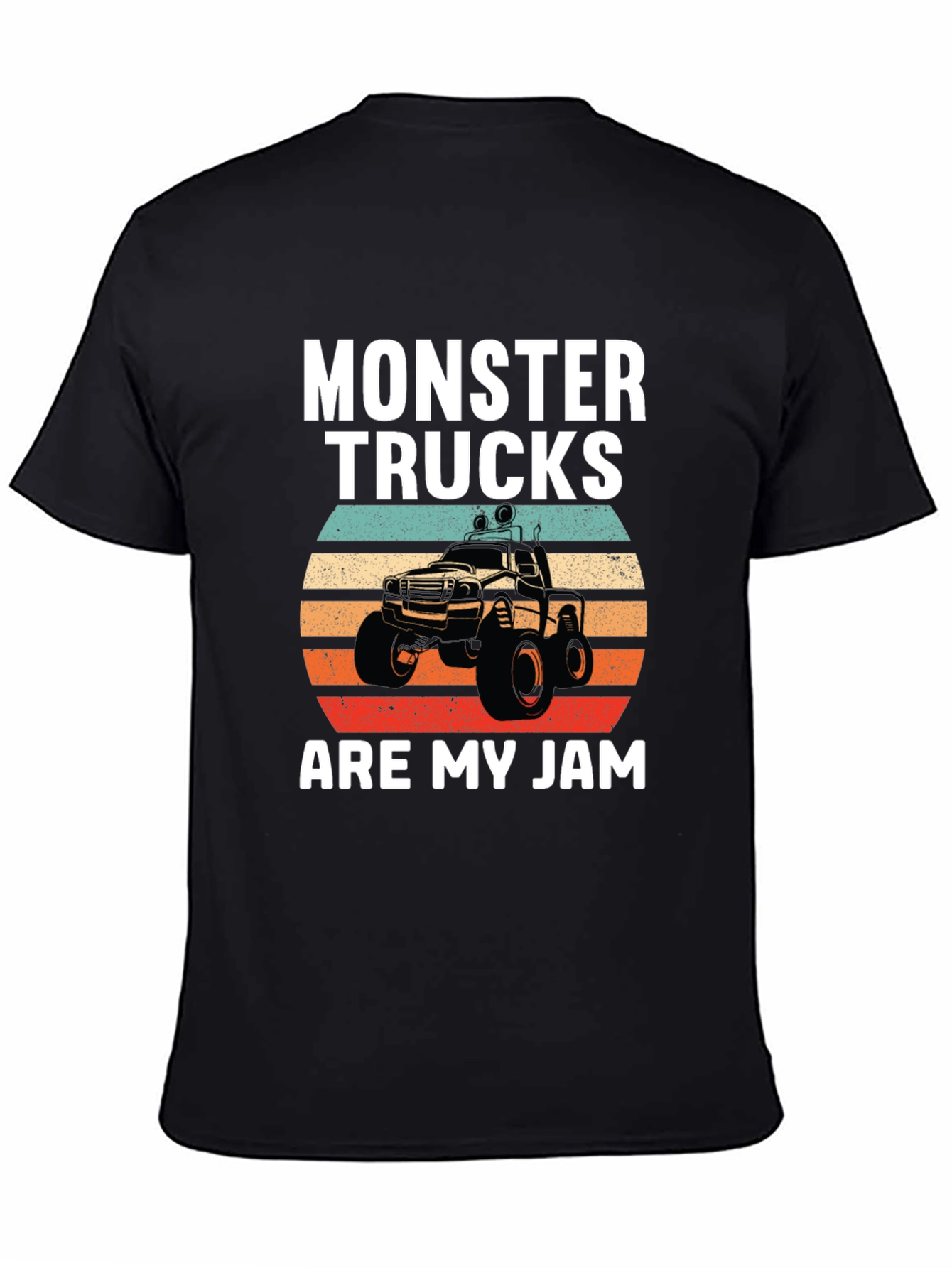 Monster Truck Graphic Tee - Are My Jam Design