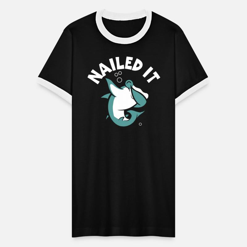 Nailed It Hammerhead Shark Marine Biology Animal