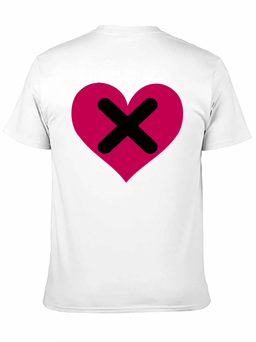 Heart X T-Shirt - Modern Streetwear Graphic Tee