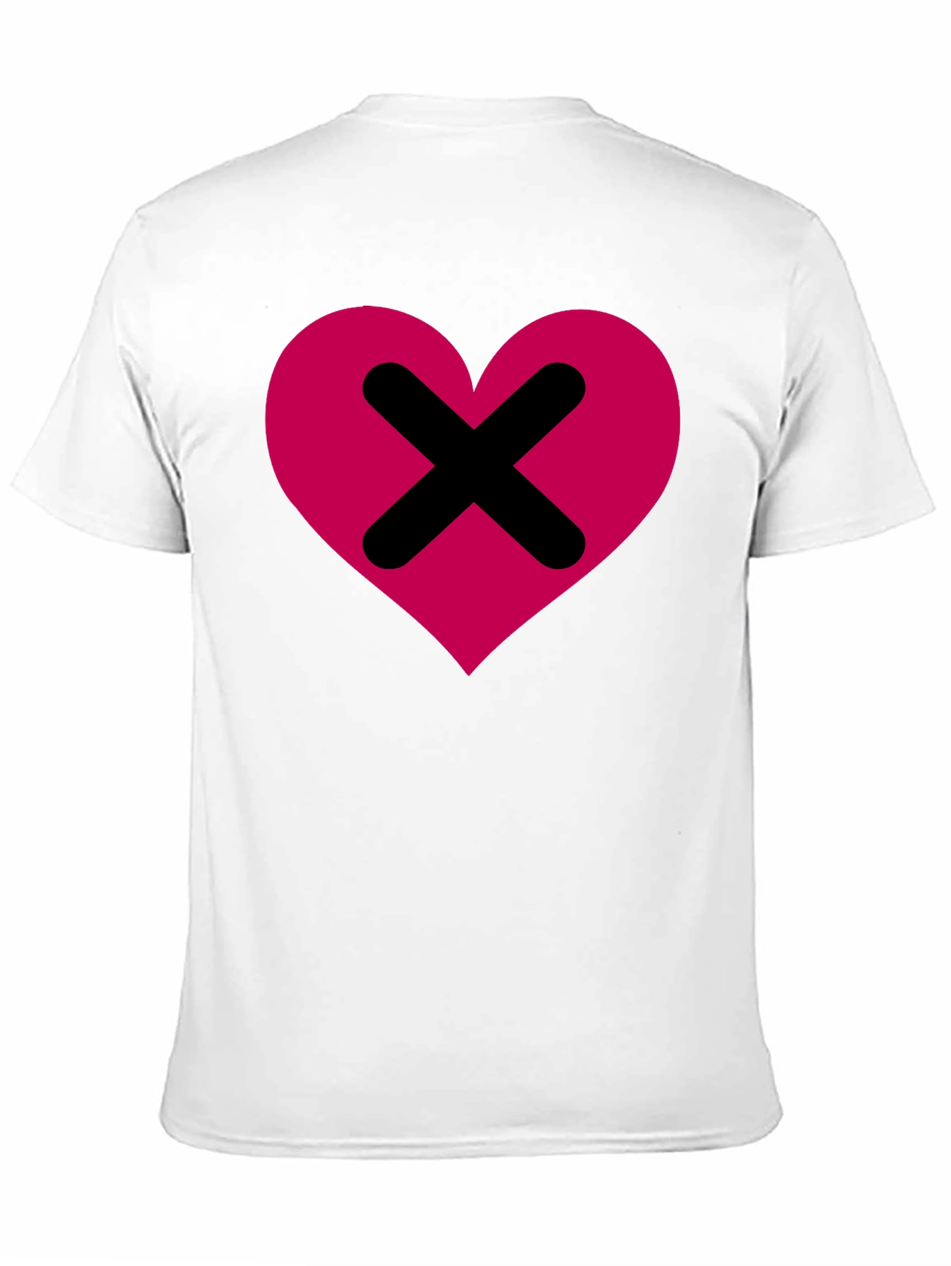 Heart X T-Shirt - Modern Streetwear Graphic Tee