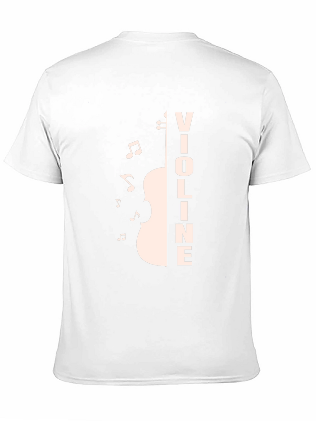 Violin Music T-Shirt - Black