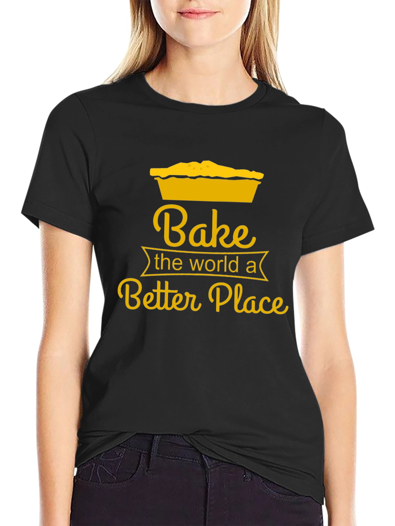 Bake the World T-Shirt - Unisex Soft Cotton Tee