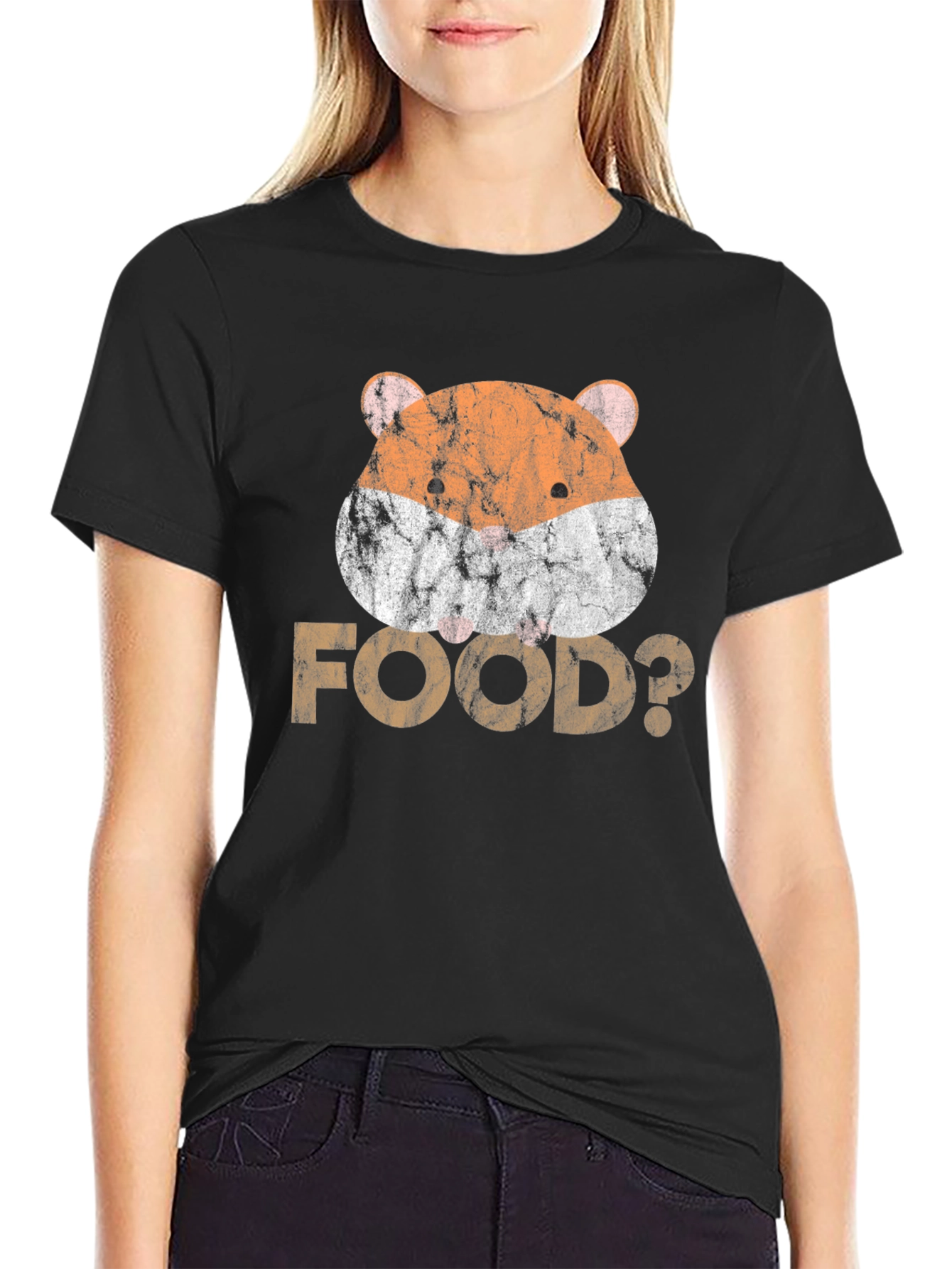 Hamster FOOD? Graphic Tee - Funny Pet Lover T-Shirt