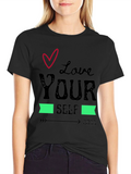 Love Yourself 2033 Graphic T-Shirt