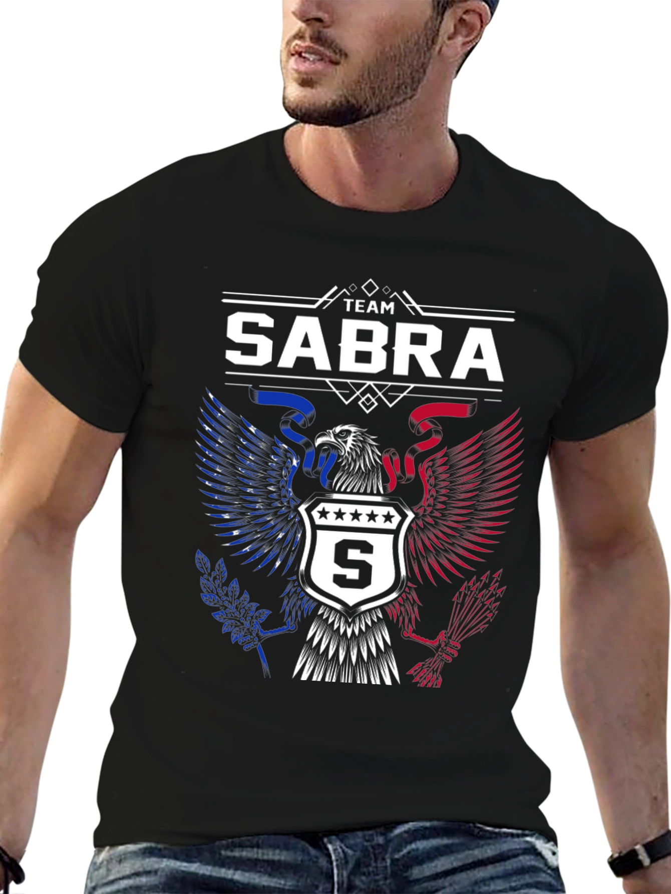 Team Sabra Eagle Graphic T-Shirt
