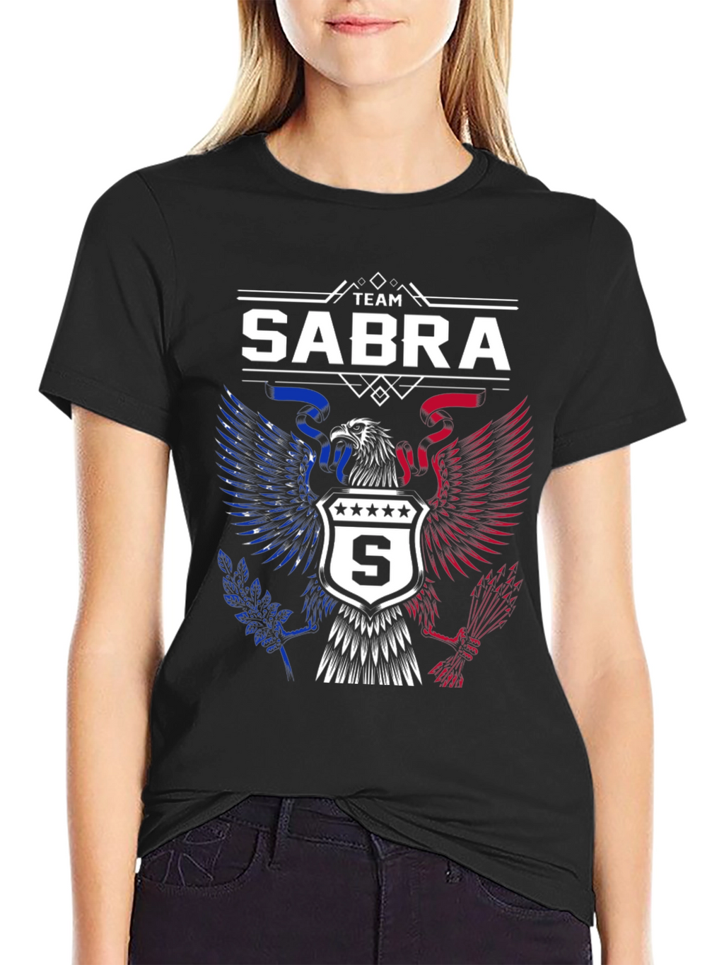 Team Sabra Eagle Graphic T-Shirt
