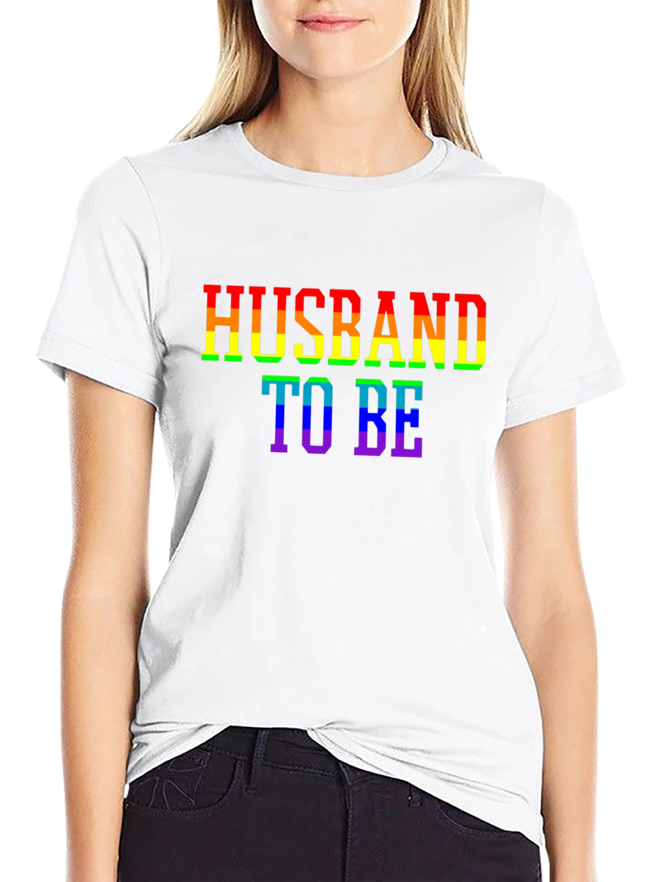 Husband To Be LGBTQ Pride Graphic Tee