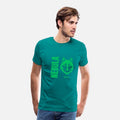 Nebula Wolf –Bold Minimalist Wolf Head Graphic Tee