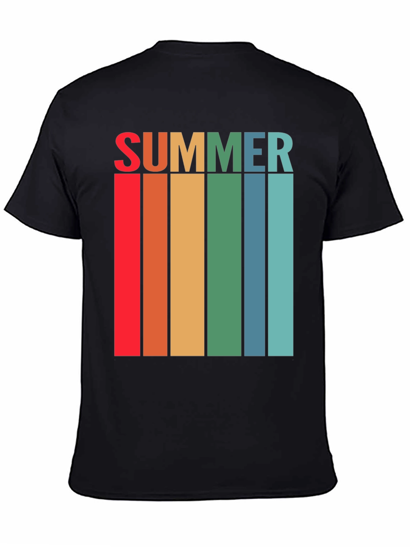 Retro Summer Striped T-Shirt - Vintage Style