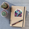 Neon Urban Unicorn: Pixel Art Chic