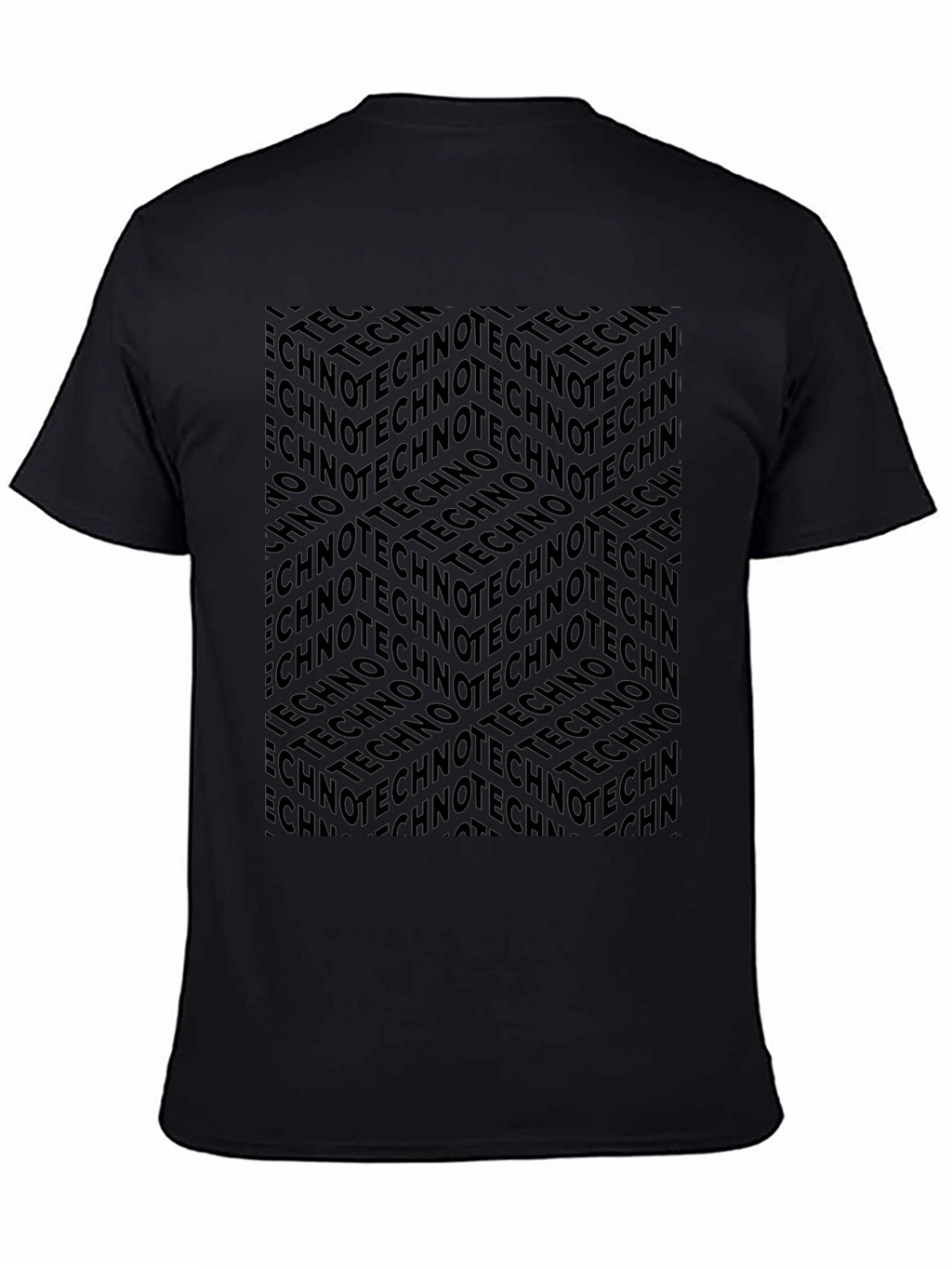 Techno Print T-Shirt - Bold & Unique Design