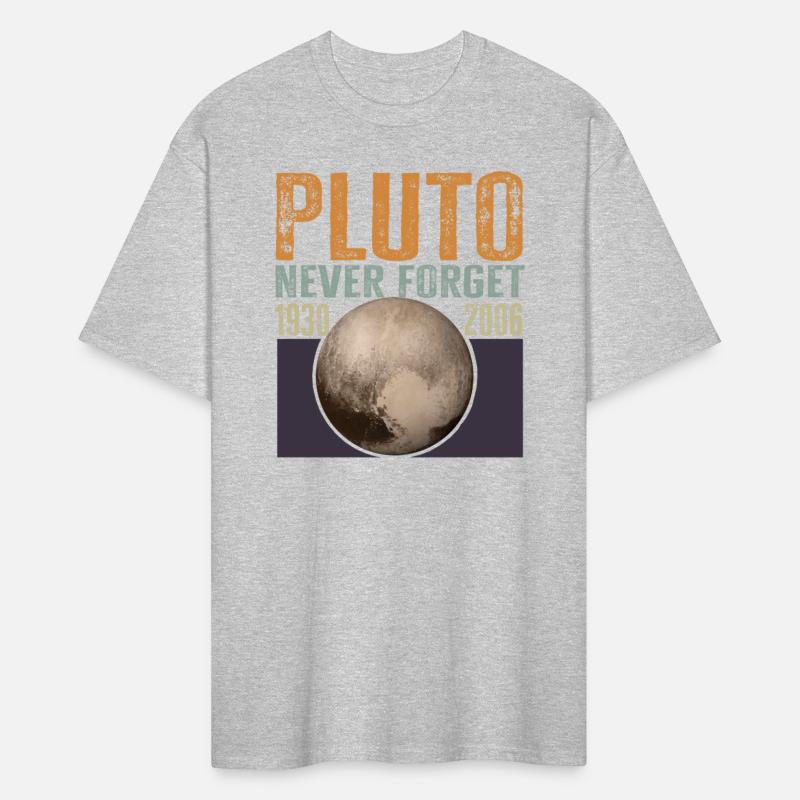 Never Forget Pluto Design Retro Style Funny Space