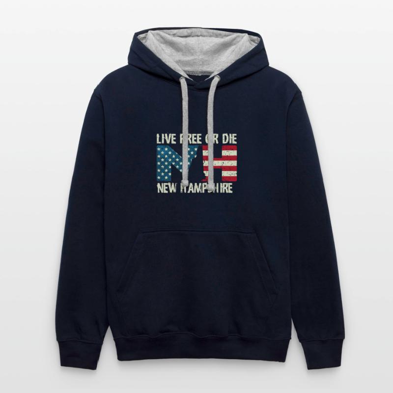 New Hampshire Patriotic Live Free Or Die Product