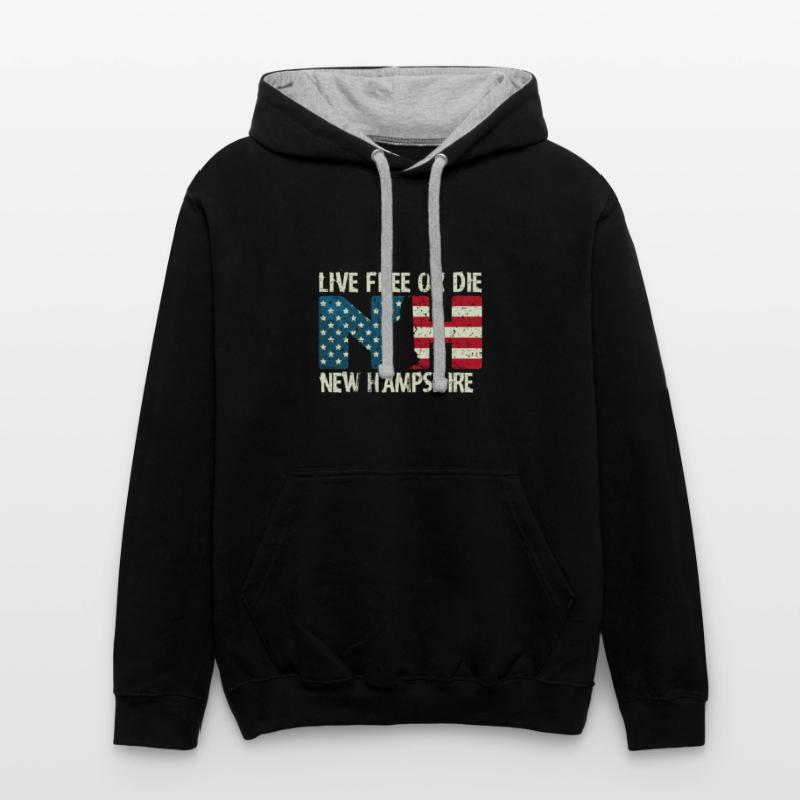 New Hampshire Patriotic Live Free Or Die Product